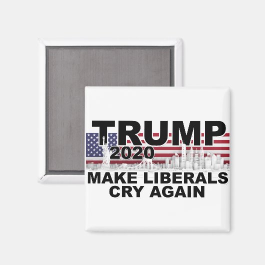 Trump 2020 maakt Liberals weer aan het roer Magneet (Voorkant / Achterkant)