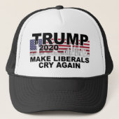 Trump 2020 maakt Liberals weer aan het roer Trucker Pet (Voorkant)