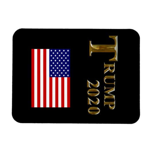 Trump 2020 magneet (Horizontaal)