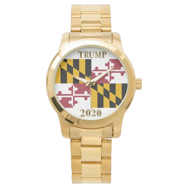 TRUMP 2020 MARYLAND WATCH HORLOGE (Voorkant)