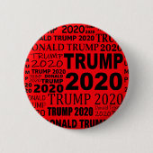 Trump 2020 Medley populair Ronde Button 5,7 Cm (Voorkant)