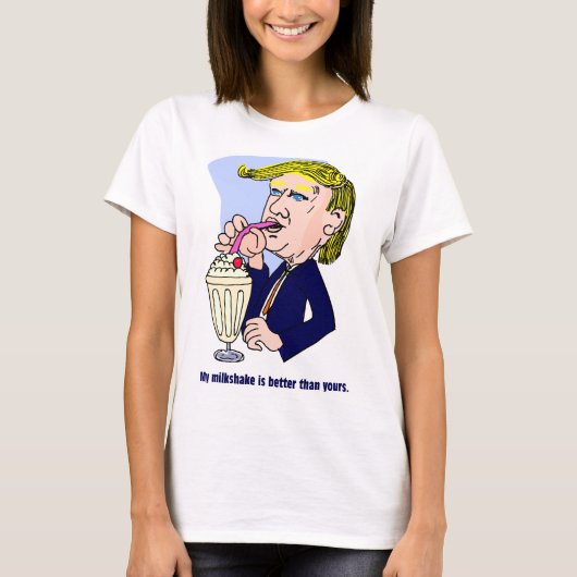 Trump 2020 - Mijn milkshake is beter dan de jouwe T-shirt (Voorkant)