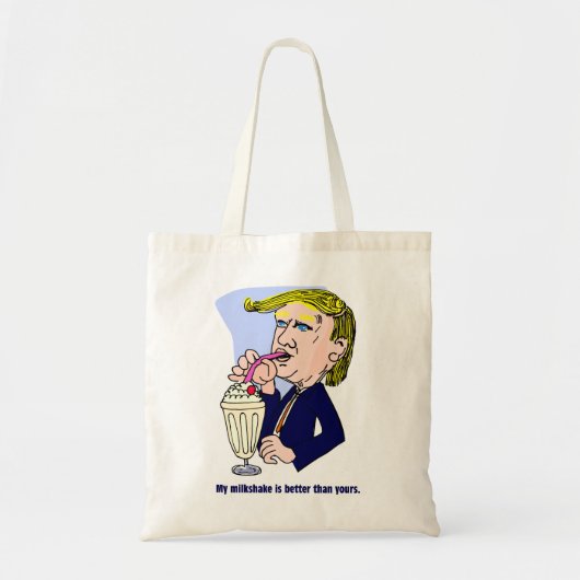 Trump 2020 - Mijn milkshake is beter dan de jouwe Tote Bag (Voorkant)