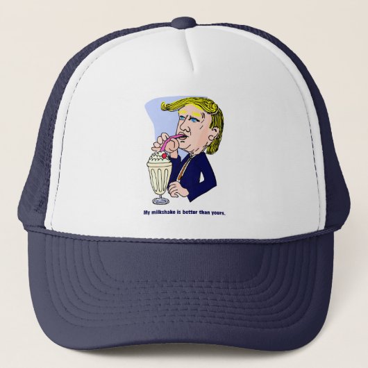 Trump 2020 - Mijn milkshake is beter dan de jouwe Trucker Pet (Voorkant)