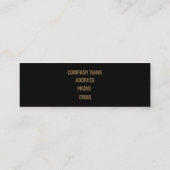 TRUMP 2020 MINI VISITEKAARTJE (Achterkant)