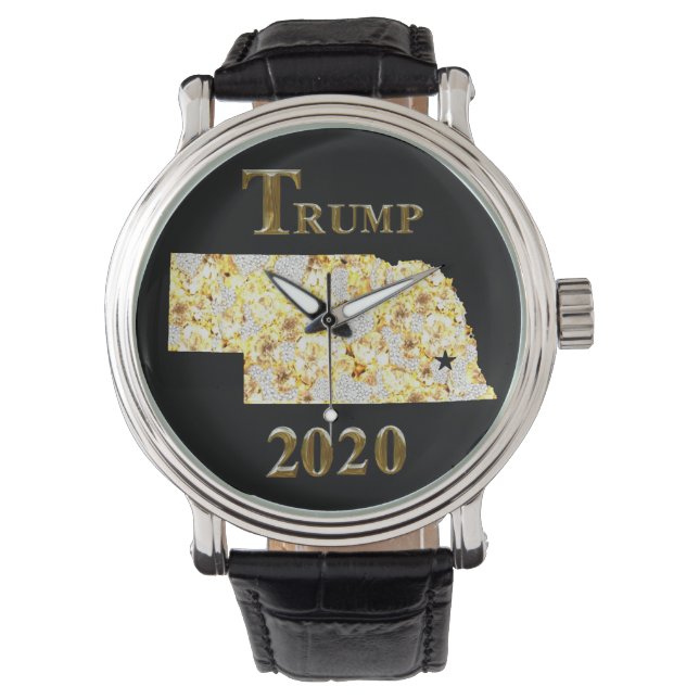 TRUMP 2020 NEBRASKA HORLOGE (Voorkant)