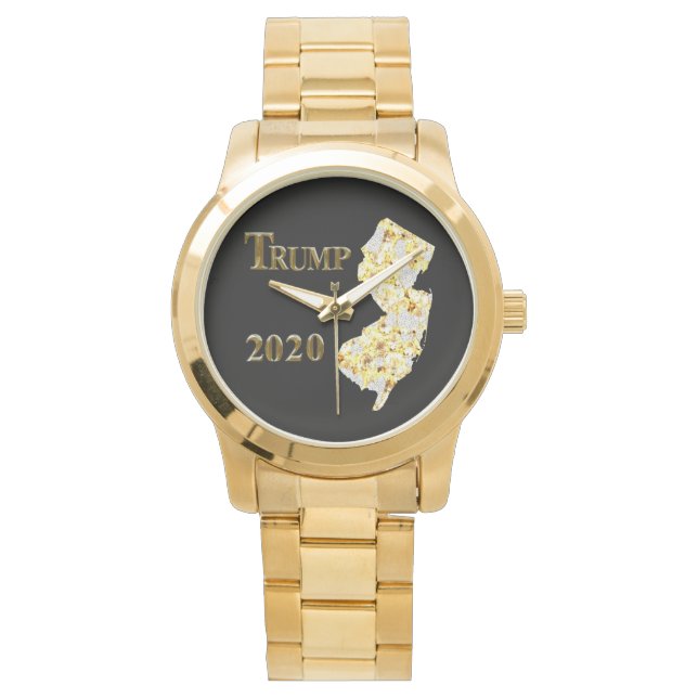 TRUMP 2020 NEW JERSEY HORLOGE (Voorkant)