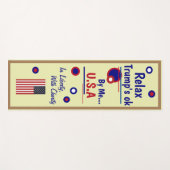 Trump 2020 Ontspannen Yoga Mat (Voorkant (horizontaal))