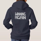 Trump 2020 opnieuw gewonnen hoodie (Achterkant)