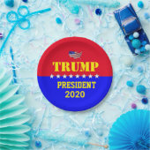 TRUMP 2020 PAPIEREN BORDJE (Feest)