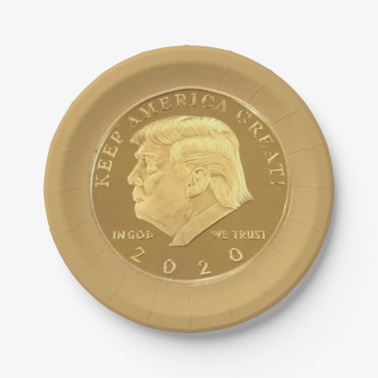 TRUMP 2020 PAPIEREN BORDJE (Voorkant)