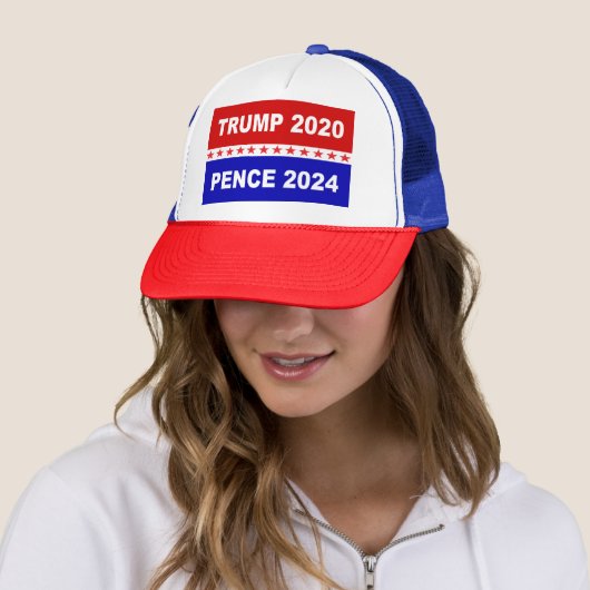 TRUMP 2020 PENCE 2024 TRUCKER PET (In situ)