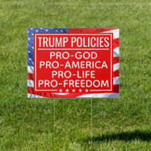 Trump 2020 Policies Pro-God Pro-Life Pro-Freedom