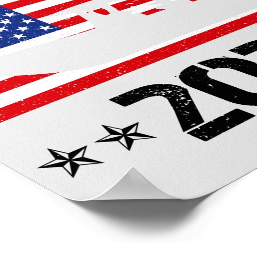 Trump 2020 poster (Hoek)