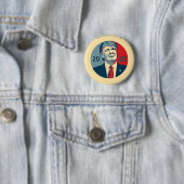 Trump 2020 Poster Ronde Button 5,7 Cm (In situ)
