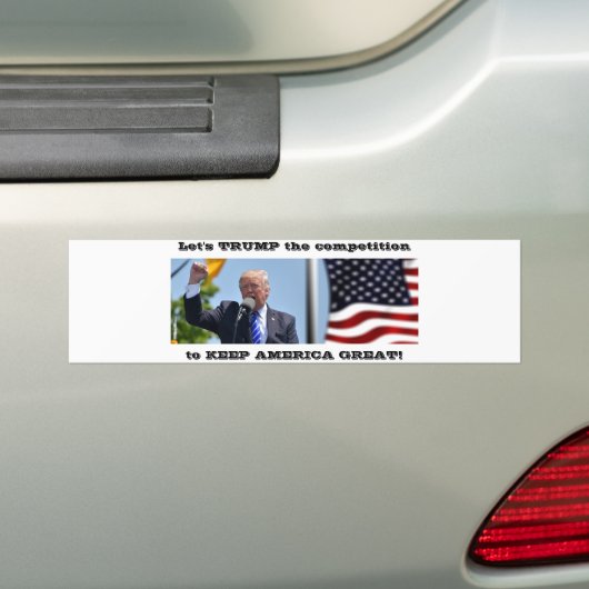 Trump 2020 Presidential Elections Bumpersticker (Op auto)