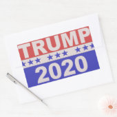 Trump 2020 rechthoekige sticker (Envelop)