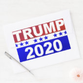 Trump 2020 rechthoekige sticker (Envelop)
