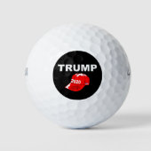 Trump 2020 Red Pet herverkiezen President Campaign Golfballen (Voorkant)
