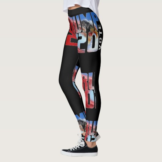 Trump 2020 RED WAVE LEGGINGS (Links)