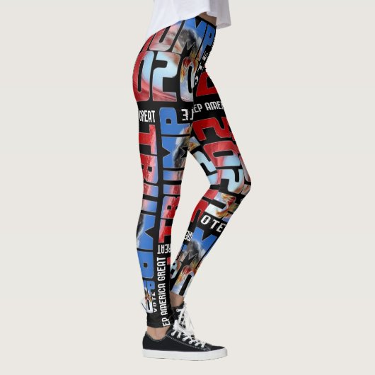 Trump 2020 RED WAVE LEGGINGS (Rechts)