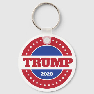 Trump 2020 Red White en Blue Sleutelhanger