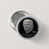 Trump 2020 ronde button 3,2 cm (Voorkant /achterkant)