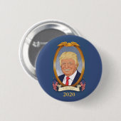 Trump 2020 ronde button 5,7 cm (Voorkant /achterkant)