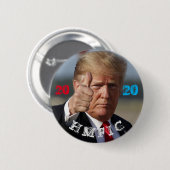 Trump 2020 ronde button 5,7 cm (Voorkant /achterkant)