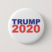 Trump 2020 ronde button 5,7 cm (Voorkant)