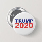 Trump 2020 ronde button 5,7 cm (Voorkant /achterkant)