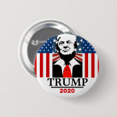TRUMP 2020 RONDE BUTTON 5,7 CM (Voorkant /achterkant)