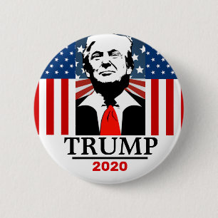 TRUMP 2020 RONDE BUTTON 5,7 CM