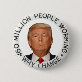 Trump 2020 ronde button 5,7 cm (Voorkant)