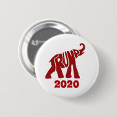 Trump 2020 ronde button 5,7 cm (Voorkant /achterkant)