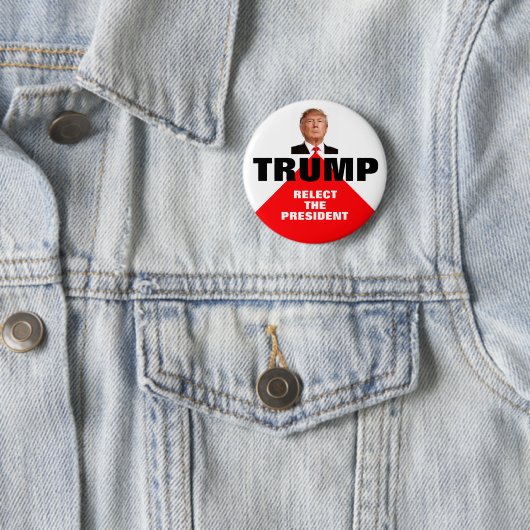 Trump 2020 ronde button 5,7 cm (In situ)