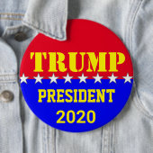TRUMP 2020 RONDE BUTTON 6,0 CM (In situ)