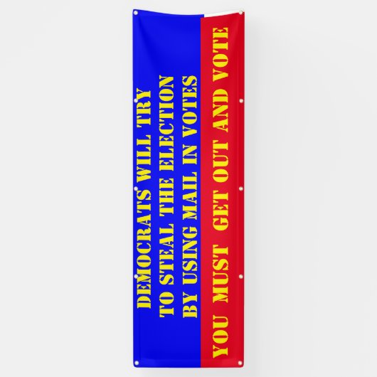 TRUMP 2020 SPANDOEK (Verticaal)