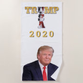 Trump 2020 strandlaken (Voorkant)