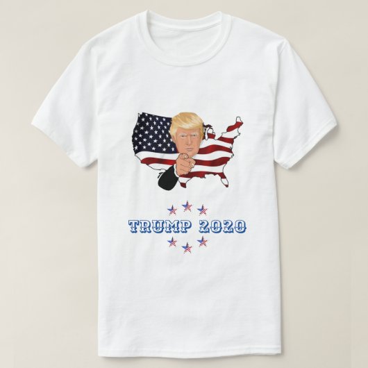 Trump 2020 t-shirt (Design voorkant)
