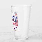 Trump 2020 Tall Beer Glass Tumbler Big Media (Links)