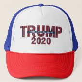 Trump 2020 Trucker Hat Trucker Pet (Voorkant)