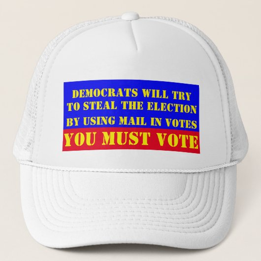 TRUMP 2020 TRUCKER PET (Voorkant)