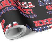 Trump 2020 Trump voor President Cadeaupapier (Rol Hoek)