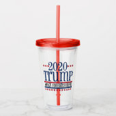 Trump 2020 USA Acryl Drinkbeker (Voorkant)
