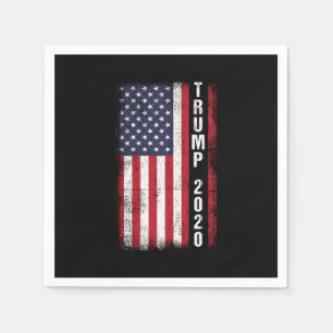 Trump 2020 USA Flag My President Gift Servet