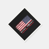Trump 2020 USA Flag My President Gift Servet (Hoek)