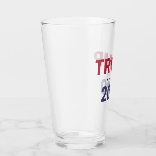 Trump 2020 (verkiezing VS) Glas (Rechts)