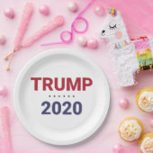 Trump 2020 (verkiezing VS) Papieren Bordje (Feest)