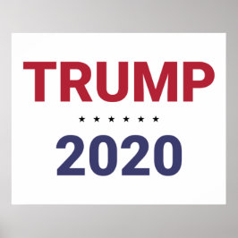 Trump 2020 (verkiezing VS) Poster